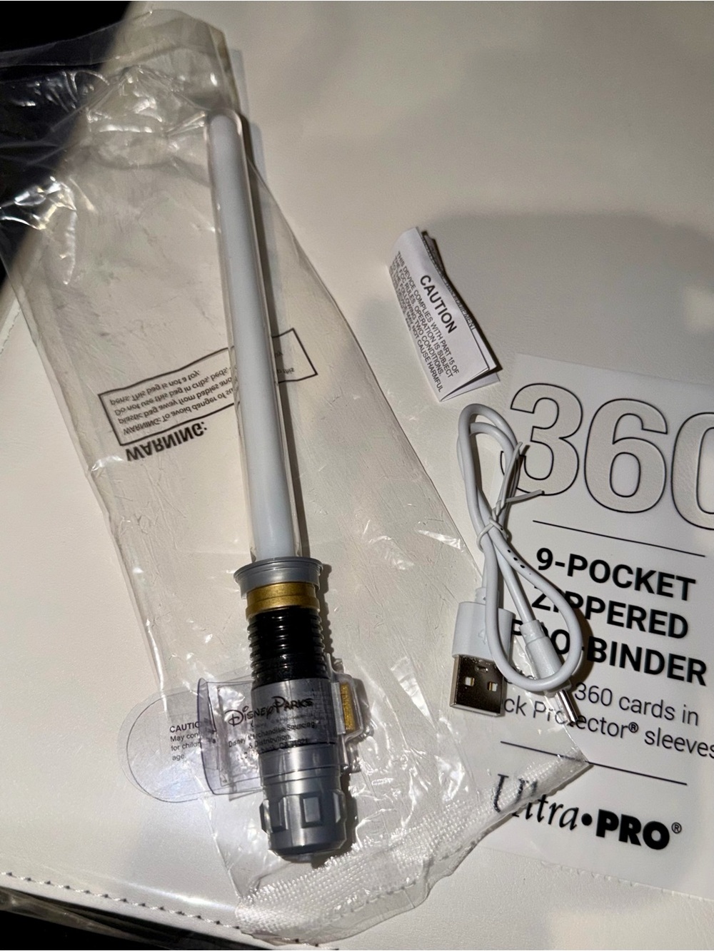 Rechargeable Darth Vader  Lightsaber Swizzle Stick
